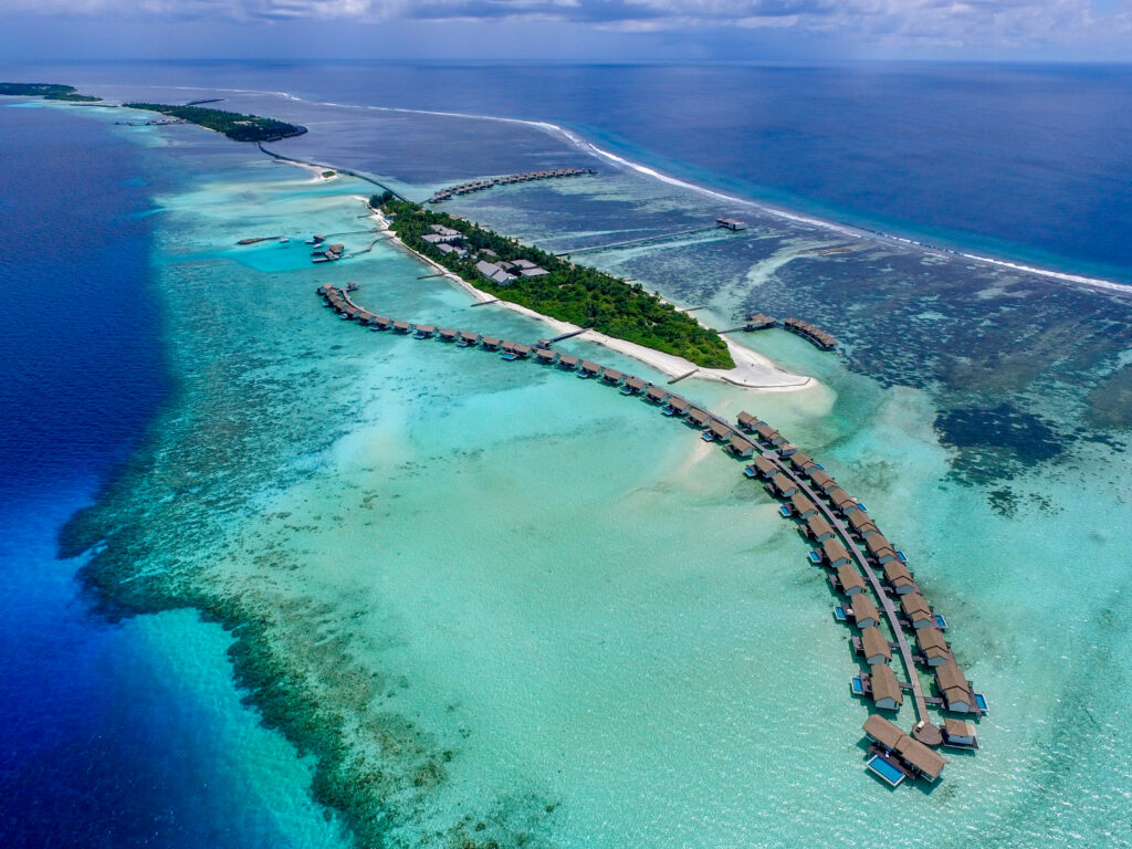 The Residence Falhumaafushi Aerial View