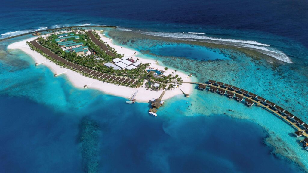Oblu Sangeli Island Aerial