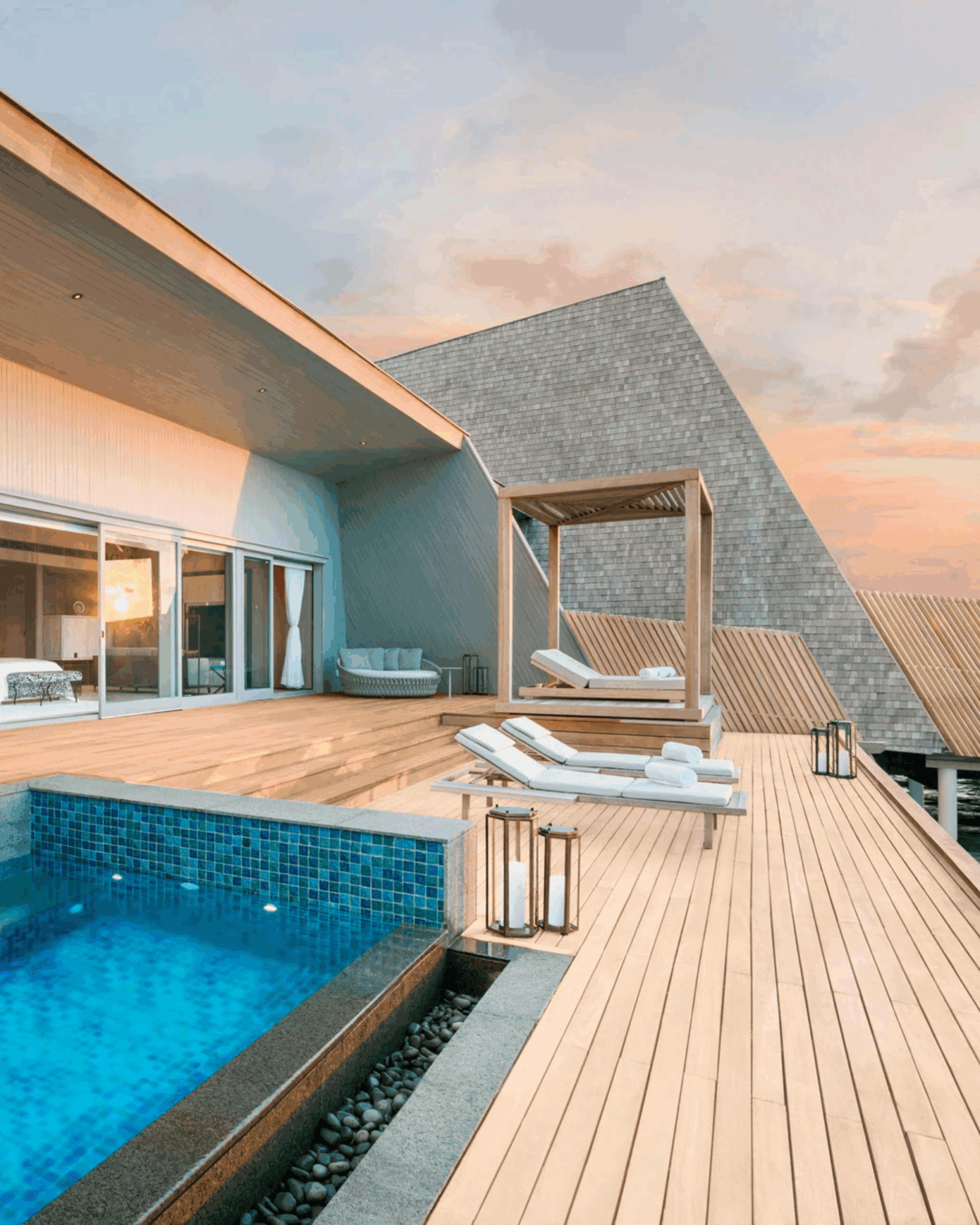 St Regis Maldives Deck